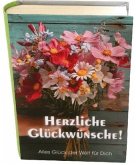 Geschenkschachtel "Buch" - Herzliche Glückwünsche!