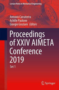 Proceedings of XXIV AIMETA Conference 2019