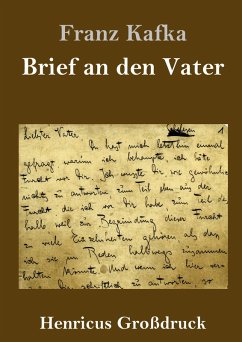 Brief an den Vater (Großdruck) Cover Brief an den Vater (Großdruck)