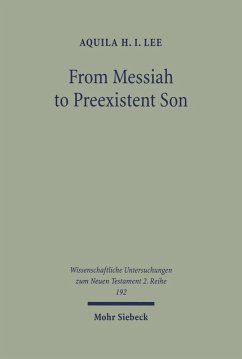 Cover From Messiah to Preexistent Son (eBook, PDF)