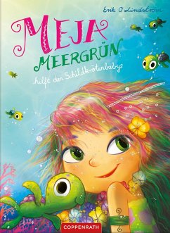 Meja Meergrün hilft den Schildkrötenbabys / Meja Meergrün Bd.6 (eBook, ePUB) - Lindström, Erik Ole