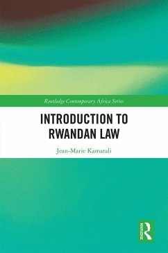 Cover Introduction to Rwandan Law (eBook, PDF)