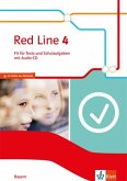 Red Line 4. Ausgabe Bayern. Fit für Tests und Schulaufgaben mit Audios Klasse 8