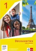 Découvertes 1. Ausgabe 1. oder 2. Fremdsprache. Cahier d'activités 1 speziell für die Klasse 5 mit Mediensammlung und Vokabeltrainer 1. Lernjahr