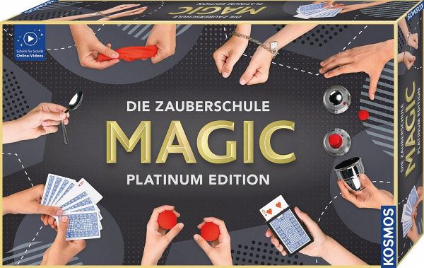 KOSMOS 697082 - Die Zauberschule MAGIC, Platinum Edition, Zauberkasten -  Bei bücher.de immer portofrei