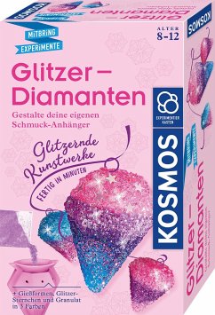 KOSMOS 657758 - Glitzer-Diamanten, Experimentierkasten, Mitbring-Experimente