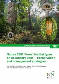 Natura 2000 Forest habitat types on secondary sites - conservation and management strategies