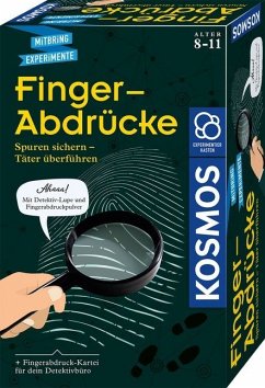 KOSMOS 657796 - Finger-Abdrücke, Experimentierkasten, Mitbring-Experimente