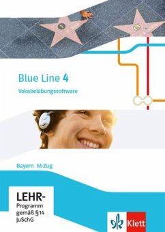 Blue Line 4 M-Zug. Ausgabe Bayern, Vokabelübungssoftware M-Zug, CD-ROM