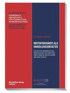 Cover Kritikfähigkeit als Handlungsmuster