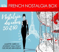 French Nostalgia Box-Nostalgie Des Annees 50et60 - Greco,Juliette-Hallyday,Johnny-Brassens,Georges