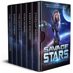 Savage Stars: 6 Novels of Space Opera, Aliens, AI, and Post Apocalyptic Adventures (eBook, ePUB)