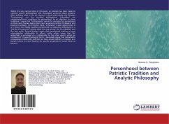 Personhood between Patristic Tradition and Analytic Philosophy - Panayiotou, Stavros S.