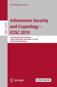 Cover Information Security and Cryptology - ICISC 2019