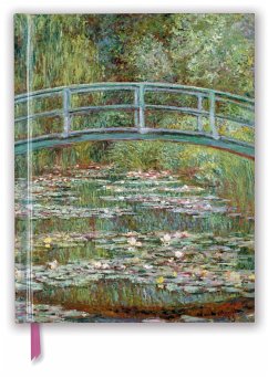 Claude Monet: Bridge Over a Pond of Water Lilies (Blank Sketch Book)