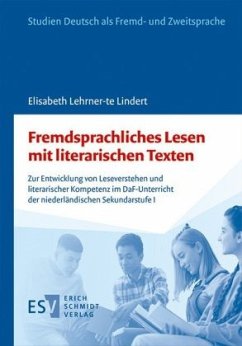 Fremdsprachliches Lesen mit literarischen Texten - Lehrner-te Lindert, Elisabeth