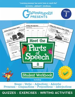 The Parts of Speech Workbook, Grade 1 - Voorhees, Coert; Grammaropolis