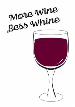 Wine About It - Blank Lined Notebook - Mantablast