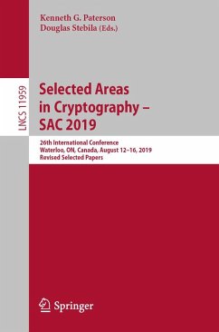 Selected Areas in Cryptography - SAC 2019 (eBook, PDF)