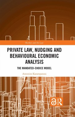 Cover Private Law, Nudging and Behavioural Economic Analysis (eBook, ePUB)