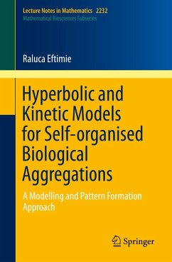 Hyperbolic and Kinetic Models for Self-organised Biological Aggregations (eBook, PDF) - Eftimie, Raluca