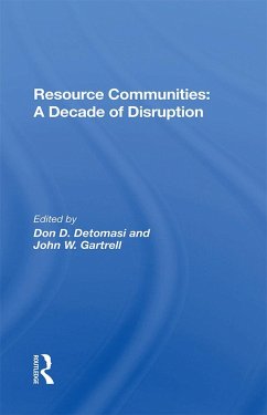 Resource Communities (eBook, PDF) - Detomasi, Don D; Gartrell, J. W.; Gartrell, John W