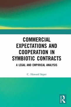 Cover Commercial Expectations and Cooperation in Symbiotic Contracts (eBook, PDF)