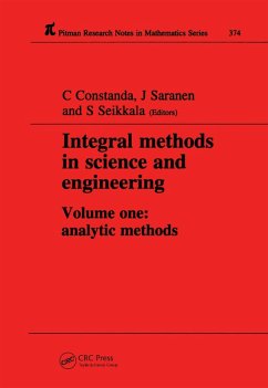 Integral Methods in Science and Engineering (eBook, PDF) - Constanda, Christian; Saranen, Jukka; Seikkala, S.