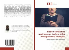 Notion chrétienne nigériane sur la dîme et les enseignements bibliques - Abeebllahi Obalowu, Issah