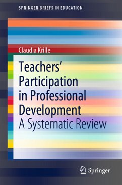 Teachers' Participation in Professional Development (eBook, PDF) - Krille, Claudia