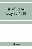 List of Cornell lawyers