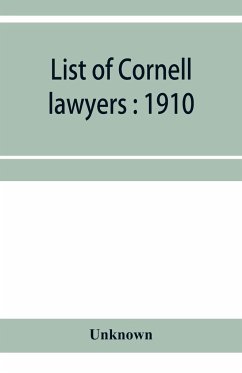 List of Cornell lawyers - Unknown