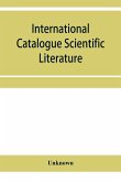 International Catalogue Scientific Literature