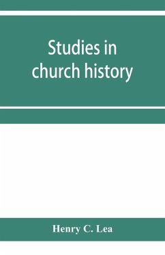 Cover Studies in church history. The rise of the temporal power.--Benefit of clergy.--Excommunication.--The early church and slavery