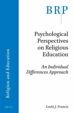 Psychological Perspectives on Religious Education - Francis, Leslie J