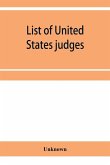 List of United States judges, attorneys, and marshals