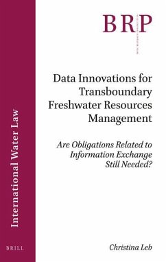 Data Innovations for Transboundary Freshwater Resources Management - Leb, Christina