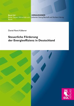 Steuerliche Förderung der Energieeffizienz in Deutschland - Kälberer, Daniel René