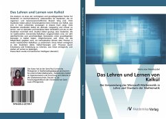 Das Lehren und Lernen von Kalkül