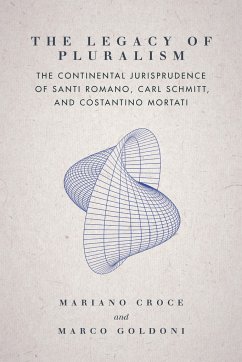 The Legacy of Pluralism - Croce, Mariano; Goldoni, Marco