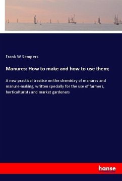 Cover Manures: How to make and how to use them;