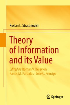 Theory of Information and its Value (eBook, PDF) - Stratonovich, Ruslan L.