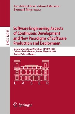 Software Engineering Aspects of Continuous Development and New Paradigms of Software Production and Deployment (eBook, PDF)