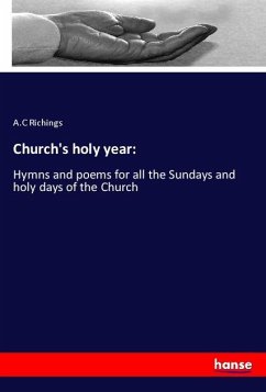 Church's holy year: - Richings, A.C