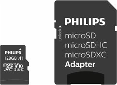 Philips MicroSDXC Card 128GB Class 10 UHS-I U1 incl. Adapter