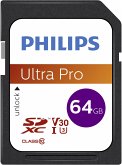 Philips SDXC Card 64GB Class 10 UHS-I U3 V30 A1