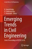 Emerging Trends in Civil Engineering (eBook, PDF)