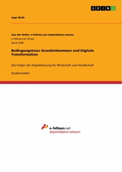 Bedingungsloses Grundeinkommen und Digitale Transformation (eBook, PDF)