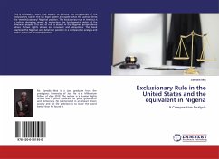 Exclusionary Rule in the United States and the equivalent in Nigeria