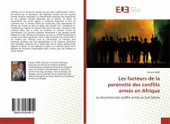 Les facteurs de la perennité des conflits armés en Afrique - Sane, Famara